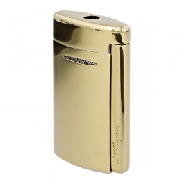 S.T. Dupont MiniJet Lighter, Glossy Gold - 010816