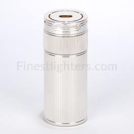 S.T.Dupont Cylindrical / Cylinder Table Lighter, SIlver