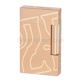 S.T. Dupont Fuente 25th Anniversary Opus X Ligne 2 Lighter, Goldsmith Rose Gold 