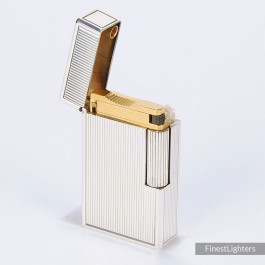 S.T.Dupont Jubile Limited Edition Petrol Lighter, Silver