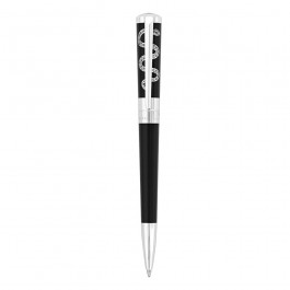 S.T. Dupont Hippocrate Liberte Ballpoint Pen, Black Lacquer & Palladium - 465675