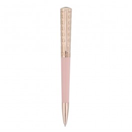 S.T. Dupont Liberte Ballpoint Pen, Pastel Pink Lacquer & Pink Gold - 465278