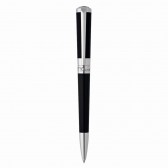 S.T. Dupont Liberte Ballpoint Pen, Black Lacquer & Palladium - 465674
