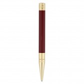 S.T. Dupont D-Initial Ballpoint Pen, Burgundy & Gold - 265227