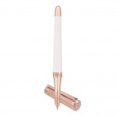 S.T. Dupont "Her" Liberte Fountain Pen, Pink Gold & White Lacquer - 460398