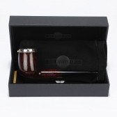 Dunhill Kennedy Silver Coin Pipe, Bruyere