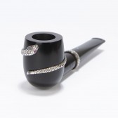 Dunhill Silver Snake Pipe, Dress