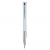S.T. Dupont D-Initial Ballpoint Pen, Pastel Blue Lacquer & Chrome - 265279