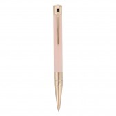 S.T. Dupont D-Initial Ballpoint Pen, Pastel Pink Lacquer & Rose Gold - 265278