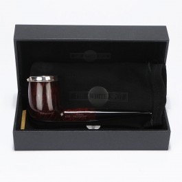 Dunhill Kennedy Silver Coin Pipe, Bruyere