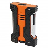 S.T. Dupont Defi XXtreme Lighter, Double Flame, Matte Orange (021612)