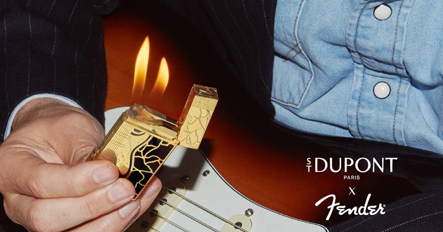 S.T. Dupont Fender Lighters